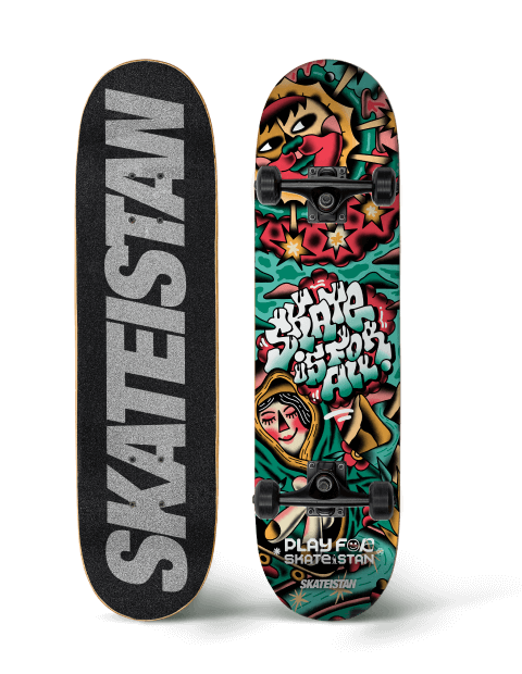 Image of 's skateboard.
