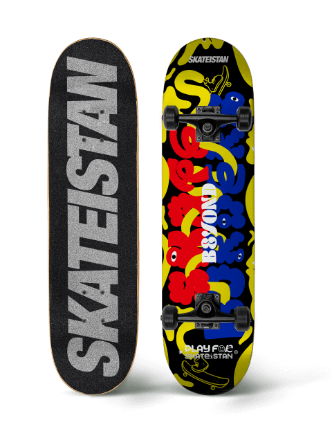 Image of Arun’s board's skateboard.